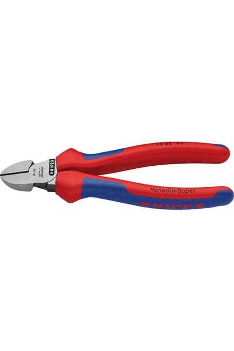 Knipex 70 02 180 Yan Keski Polisajlı 180 Mm