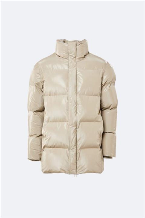 Rains Puffer Coat Shiny Beige 1515-ParBeige