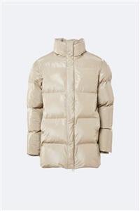 Rains Puffer Coat Shiny Beige 1515-ParBeige