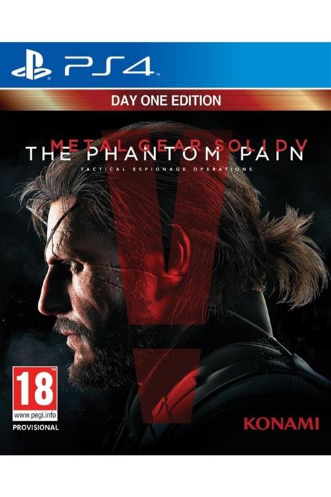 KONAMI Ps4 Metal Gear Solid 5 The Phantom Pain - Orjinal Oyun - Sıfır Jelatin