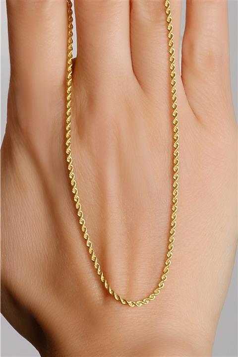 aytekgold Altın Halat Zincir 14 Ayar 1.74 gram