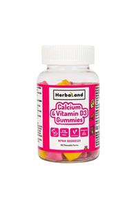 Herbaland Çocuk Kalsiyum D3 Vitamini Kids Calcium With Vitamin D3 60 Adet