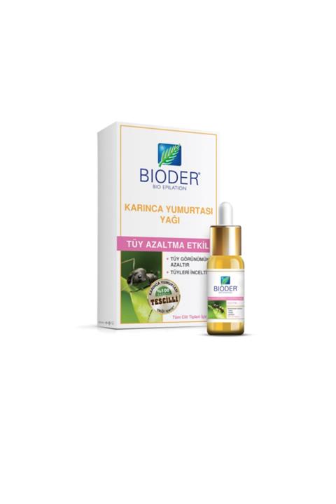 Bioder Tüy Azaltma Etkili Karınca Yumurtası Yağı 30 ml
