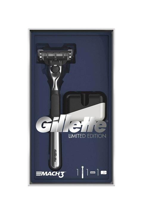 Gillette Mach3 Limited Edition Kom Kaplama Tıraş Makinesi + Stand