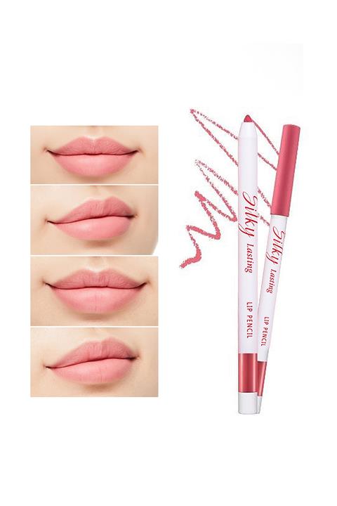 Missha İpeksi Dokuda Kalıcı Dudak Kalemi  Silky Lasting Lip Pencil (Angel Cheeks)
