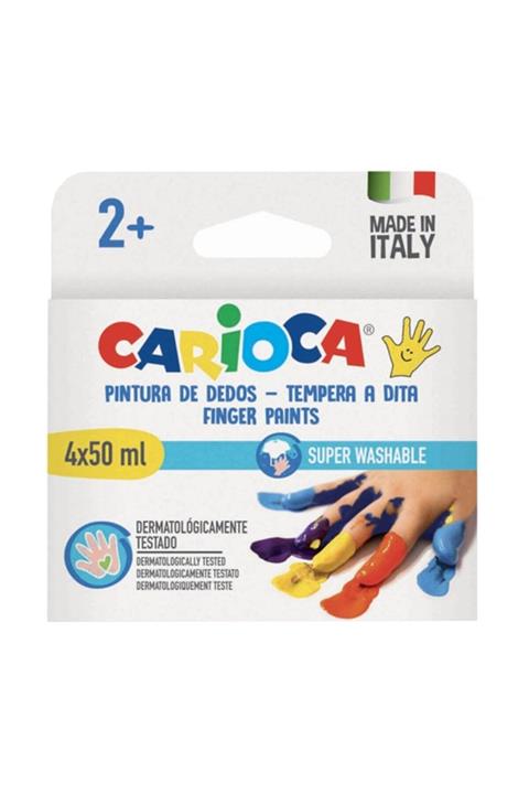 CARIOCA Baby Parmak Boyası 4 Renk 50ml 43173