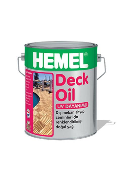 Hemel Deck Oil - Deck Zeminler Için Renkli Yağ Teak-15 Lt