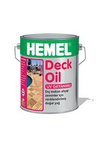 Hemel Deck Oil - Deck Zeminler Için Renkli Yağ Teak-15 Lt