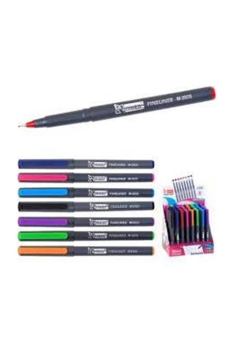 Mikro M 2028-10 Fineliner Kalem 10 Adet 10 Renk