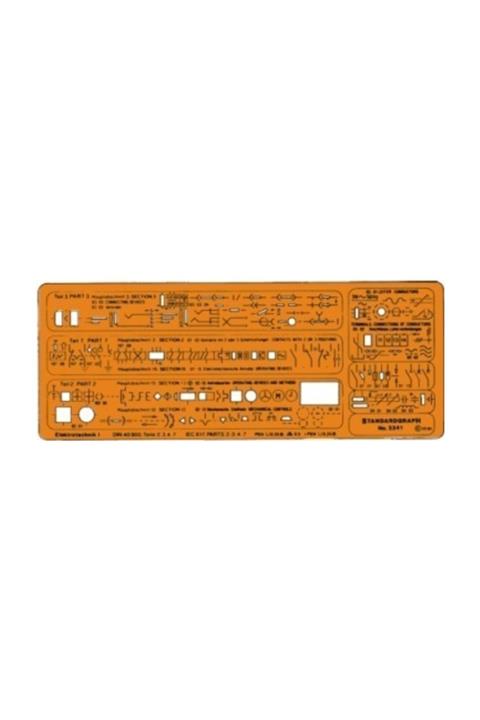 Standardgraph Şablon Standartgraph Elektrik Şablonu No:3341
