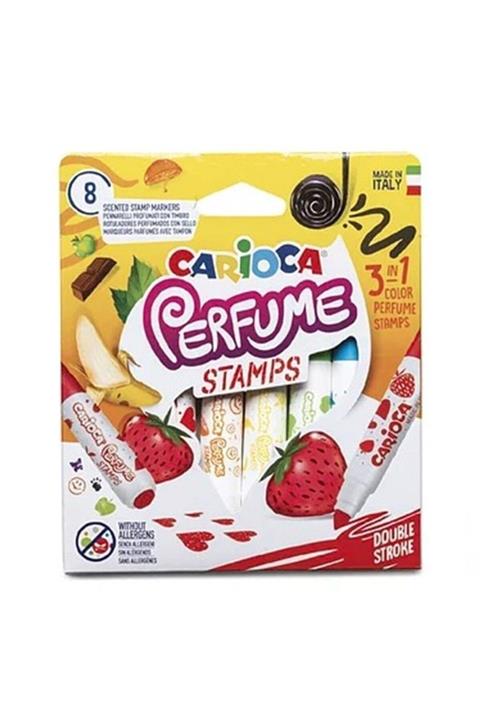 baby carioca Carioca Perfume 8'li Kokulu Damgalı Jumbo Keçeli Kalem 42988