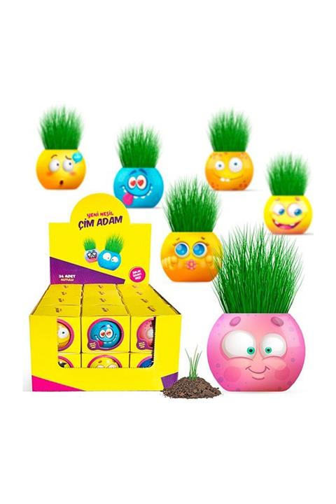 Aden Yılın Ilk Fırsatları - Çim Adam Emoji - ™ Beyaz At®