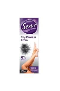 Sesu Tüy Dökücü Krem Kömürlü Pürüzsüz Cilt 100 Ml