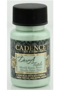 Cadence Metalik Kumaş Boyası Mint Yeşili 50 Ml