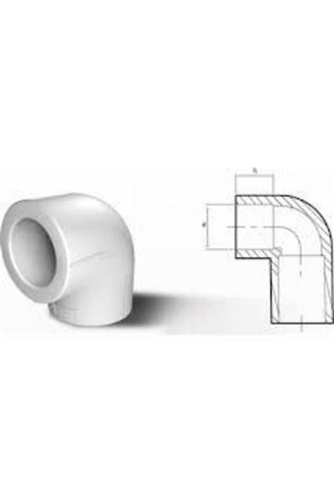 FIRAT 20 Lik Pprc Kapalı Dirsek Marka 100 Adet