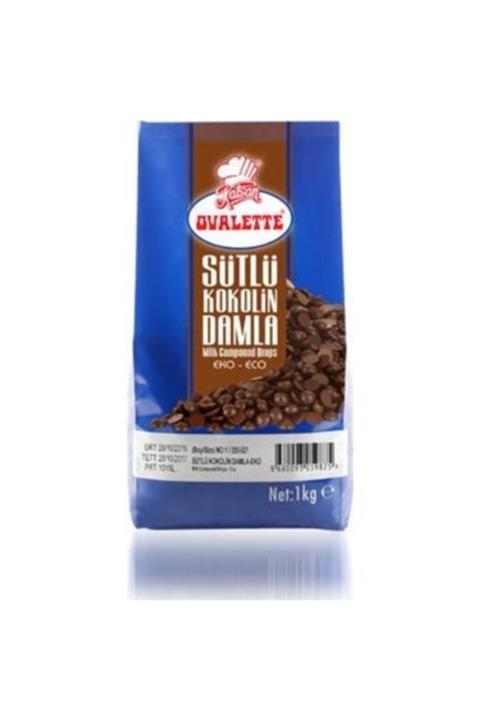 Katsan Ovalette Ovalette Sütlü Damla Çikolata 1 Kg