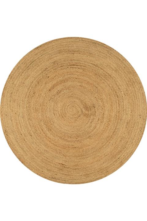 KARNAVAL HOME Karnaval Bolero Örgü 64 Açık Kahve Renkli Jüt Örme Hasır Kilim