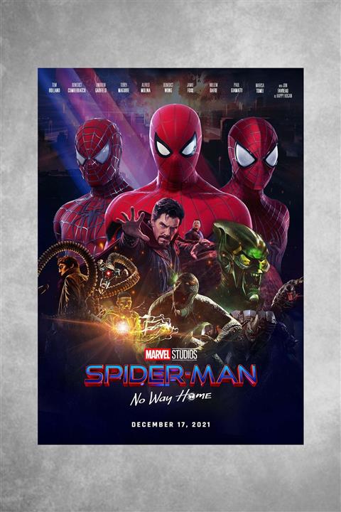 RTS Spiderman No Way Home 3 Poster Film Afişi