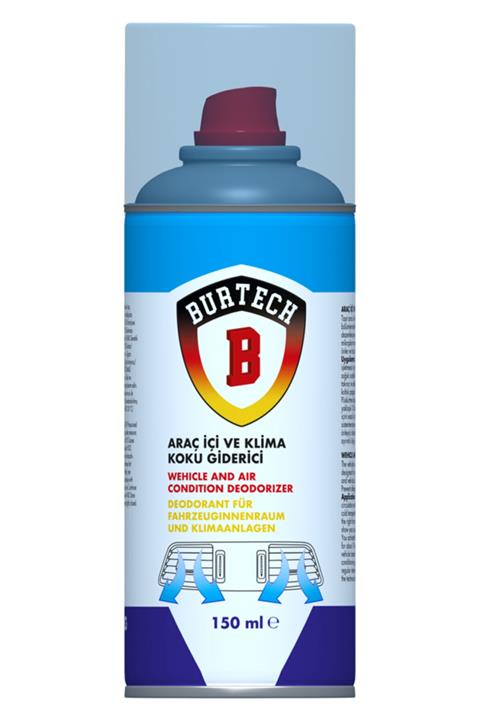 CALDİNİ 150 Ml Burtech Araç Içi Ve Klima Temizleme Koku Bombası - Lemon