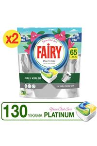 Fairy Platinum 130'li Yaza Özel Seri Bulaşık Makinası Tableti / Kapsülü (65x2)