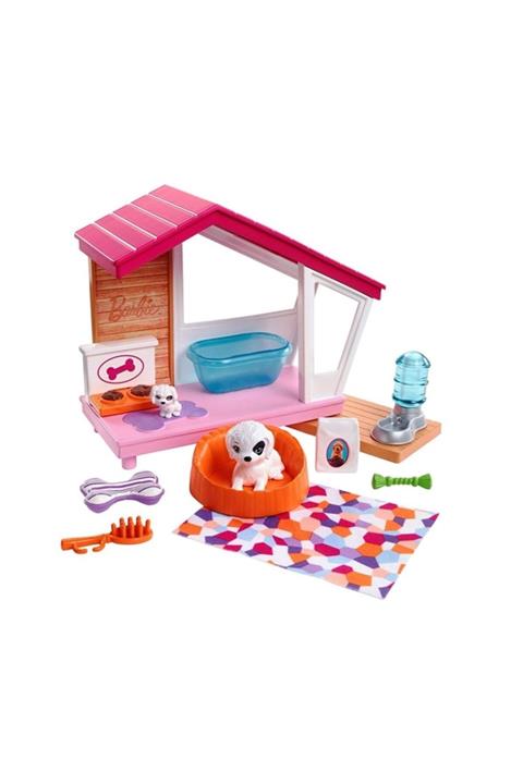 Barbie Nin Ev Içi Dekorasyon Aksesuarları Köpek Seti Fxg33-fxg34
