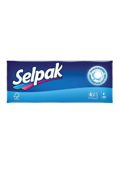 Selpak Kağıt Mendil 10'lu Paket