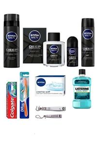 Nivea Damat Söz Nişan Ceyız Bohca Seti - Sandıksız Damat Bohcası Tras Seti