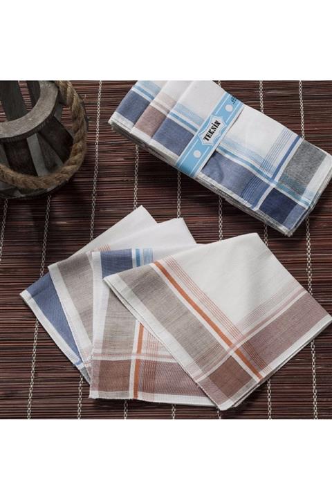 Gözde 36x36 cm 12 Adet Kumaş Mendil