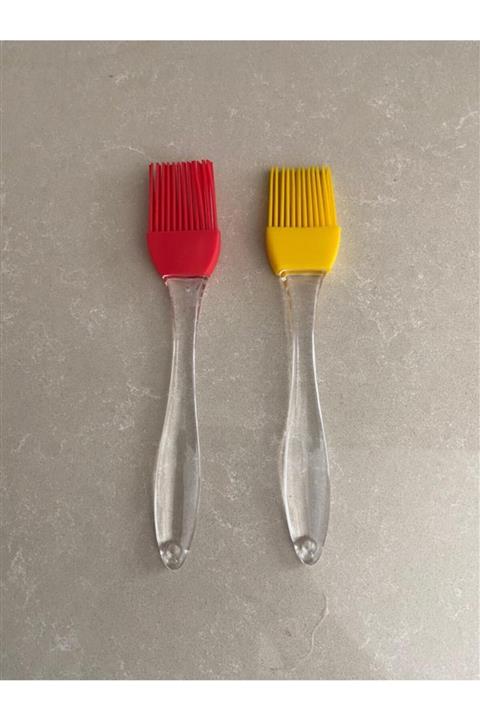 STABLE Silikon Yağlama Ve Yumurta Sürme Fırçası 2'li