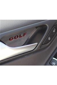 Fabrikasyon Golf 6 Aksesuar Iç Kapı Kolu (golf Yazısı) Alüminyum Kaplama