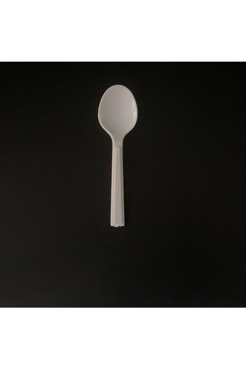 KULLANAT ÇARŞIM Plastik Tatlı Kaşığı Sup Kaşık ( 15,5 Cm ) 100 Adet