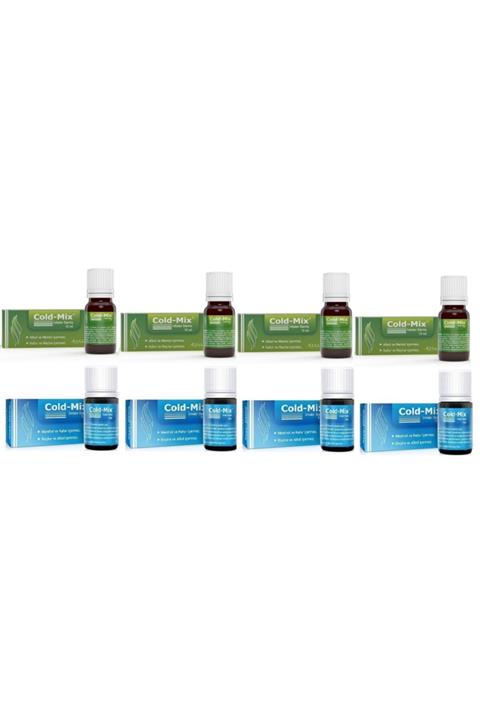 ColdMix Okaliptus Içerikli Cold Mıx Damla 10 ml 4 Adet+okaliptus Içerikli Cold Mıx Damla 5 ml 4 Adet