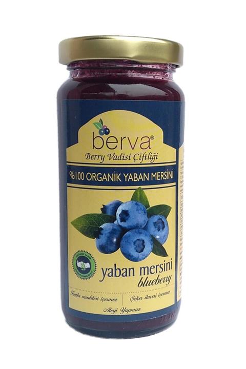 BERVA %100 Organik Yaban Mersini Konservesi 230 Gr