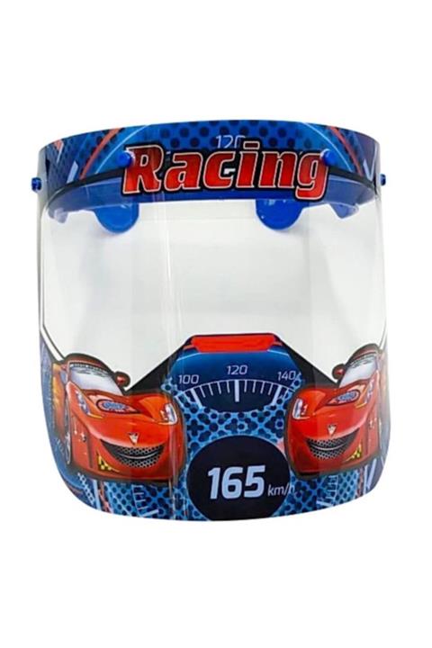 jetfast Racing Erkek Çocuk Oynar Başlıklı Yüz Koruyucu Siperlik Koruma