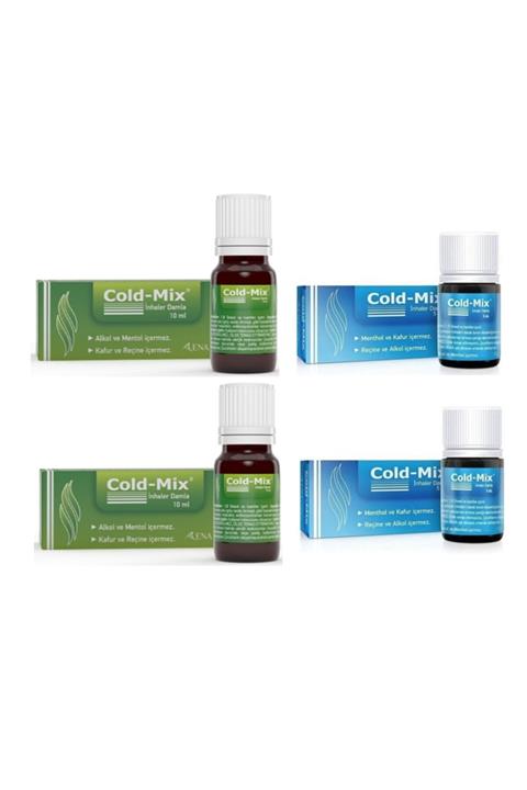 ColdMix Inhaler Damla 10 ml X2 Adet + 5 ml X2 Adet