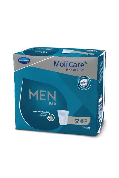 Hartmann Molicare Premium Men Pad 2 Damla- Erkek Mesane Pedi,aktif 14 Adet