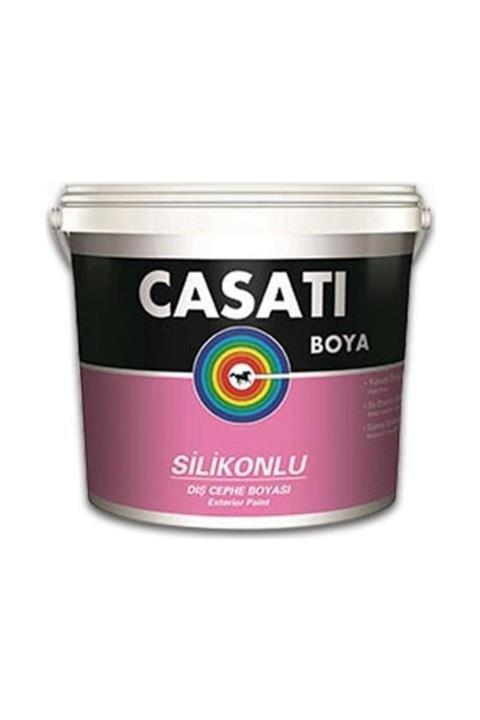 Casati Dış Cephe Boyası 15 Litre Beyaz Silikonlu