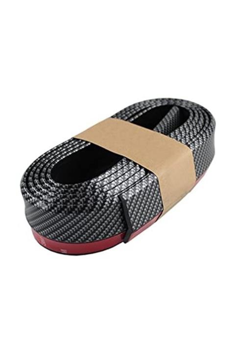 SAHLAN Kia Rio Uyumlu Ezlip Tampon Dili Ön Ek Karbon