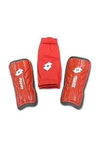 Lotto New Shinguard Socks - Kırmızı Futbol Tekmelik - R8857