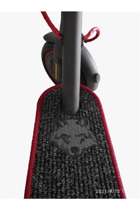 mamipas Elektrikli Scooter Aksesuar Onvo Ov-006 Icin Uyumlu Koruyucu Wolf Baskılı Paspas