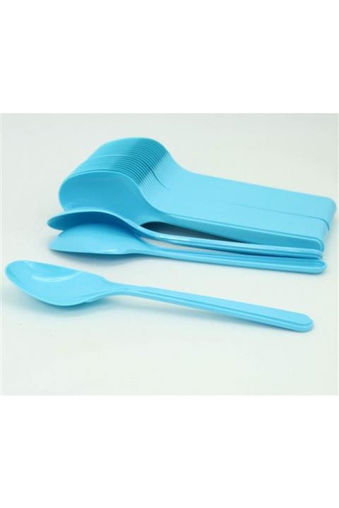 Mahi Max Plastik Mavi Kaşık 20 Li