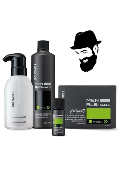 GOLDWELL 5ca Men Reshade 4x20ml + Oksidan Losyon 250ml