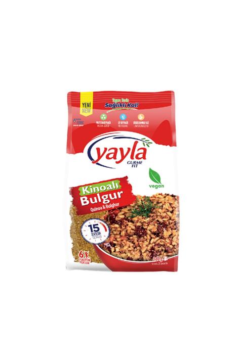 Yayla Kırmızı Kinoalı Bulgur 360 gr