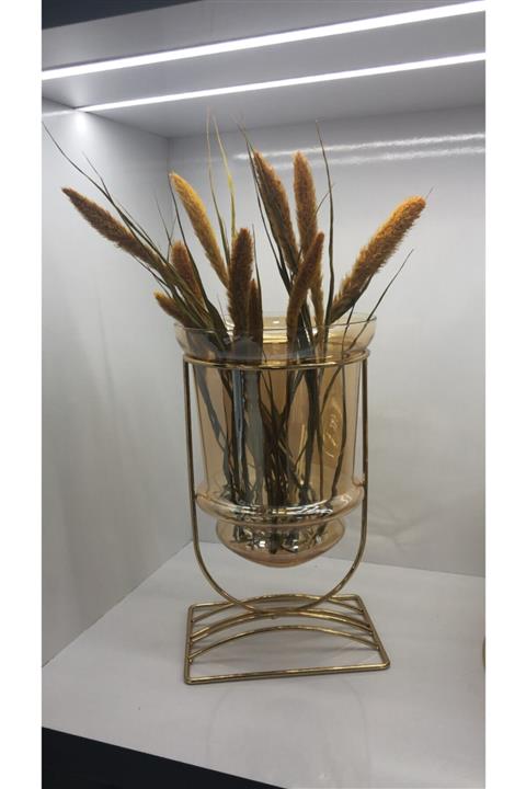 EVSESUAR HOME Metal Ayaklı Vazo