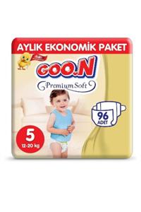 Goo.n Bebek Bezi Premium Soft 5 Beden 96 Adet