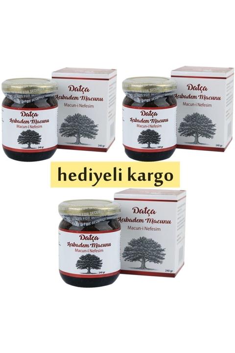 Datça Anonim 3 Kutu Acıbadem Macunu Macun-i Nefesim Hologram Sorgulamalı