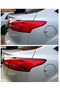 GRAFİCAR Ford Focus Mk3,5 2014 2018 Stop Çerçeve Sticker Sedan Parlak Siyah