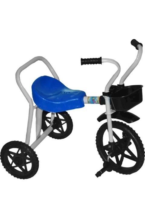 Bebelovv 3 Tekerlekli Demir Bisiklet Mavi