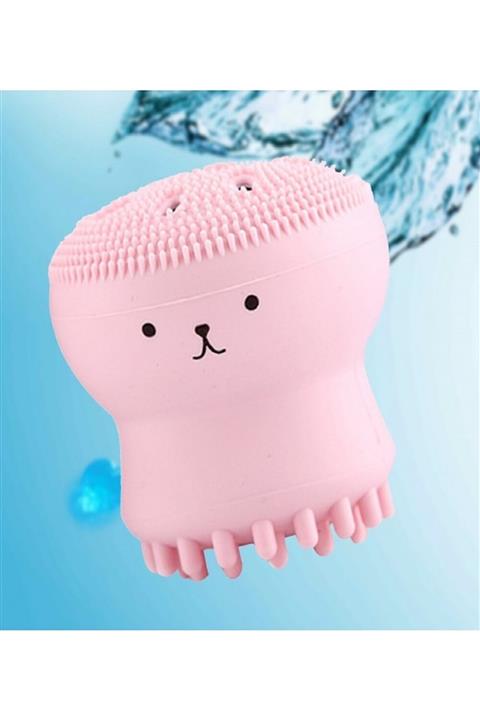 Egonex Sevimli Karakter Silikon Yüz Temizleme Fırçası