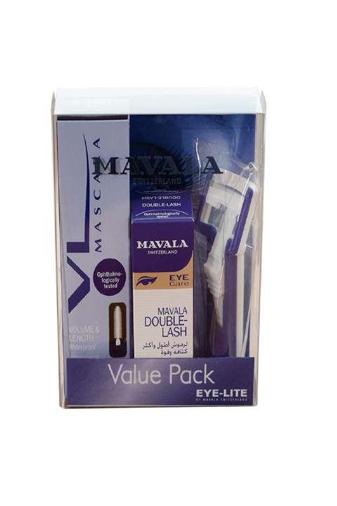 Mavala Double-Lash Uzun Kirpikler 10 ml Volume Maskara Set 7618900330320